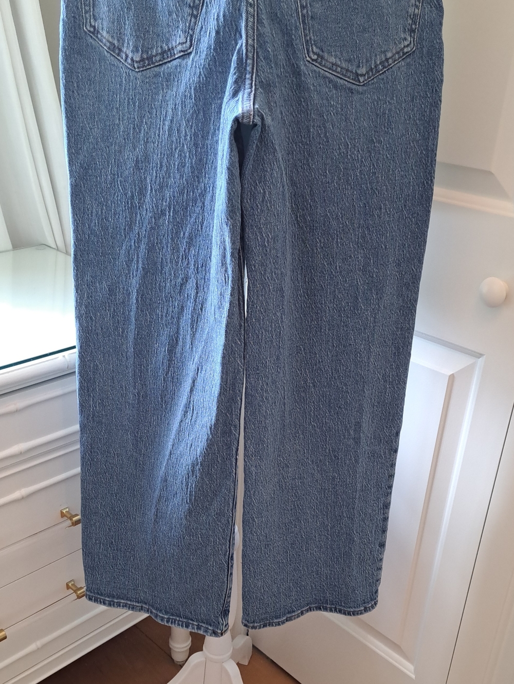 Madewell Womens The Perfect Vintage Wide-Leg Light Stretch Wash Jeans 26 - Picture 6 of 9